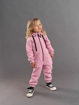 Комбинезон-трансформер с клапаном Пудра утепленный - Bungly фото 5