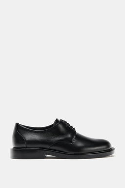 LEATHER DERBY LACE-UPS - Zara фото 2