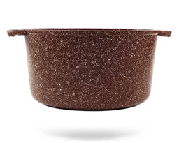 Кастрюля 4 литра, коричневая