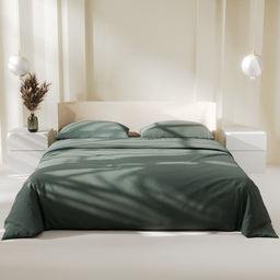 Постельное бельё Этель Дуэт Green forest 143х215-2 шт, 220х240, 50х70-2 шт, 100% хлопок, поплин125г/м2 фото 8