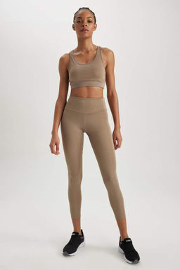 Спортивный бюстгальтер DeFactoFit с воротником-халтером  фото 5