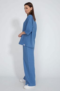 Льняная туника 4075 - Kivviwear фото 4