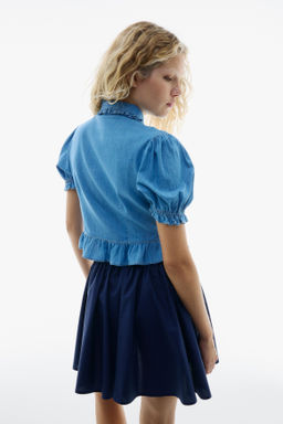 Blusa en denim - H&m фото 4