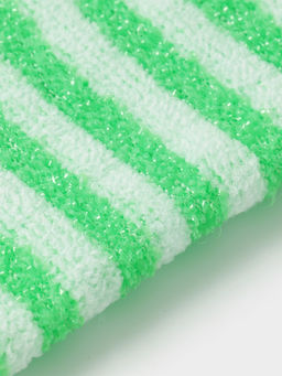 Цена за 2 шт. Мочалка - лента для тела Доляна, 43×12 см, жёсткая, узкая, МИКС