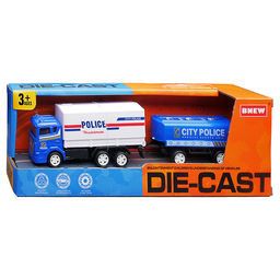 Машина "Полиция города" металл, в коробке