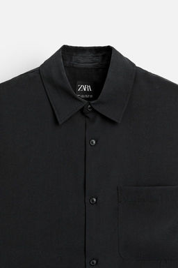 FLOWING REGULAR FIT SHIRT - Zara фото 9