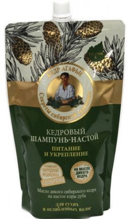 П.Р. АГАФЬЯ ЦВЕТНАЯ НА СОКАХ Шампунь-настой д/волос ЗАПАСКА питание и укрепление кедровый 500мл - Рецепты бабушки агафьи фото 2