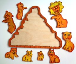 Головоломка Львы - Smiledecor фото 2