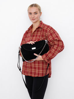 Сумка 98214-3MSS black Velina Fabbiana-Safenta