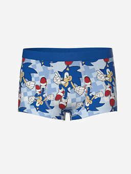 Sonic Bask?l? Erkek ?ocuk Boxer 2li - Waikiki фото 2