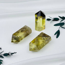 Кристалл из лимонного Кварца - Радуга самоцветов фото 2
