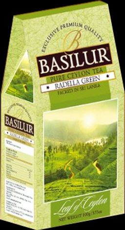 BASILUR. Лист Цейлона. Radella 100 гр. карт.пачка