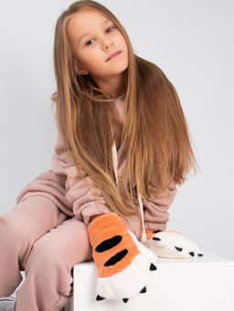 Варежки детские меховые Kim Lin  фото 2