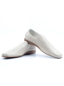 01-1509A LT. BEIGE Полуботинки мужские (натуральная кожа)