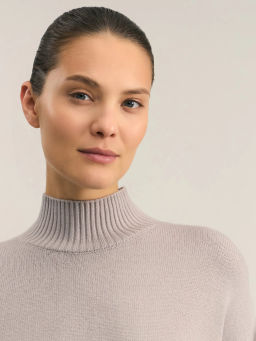 Джемпер с воротником стойкой / Zarina  фото 6