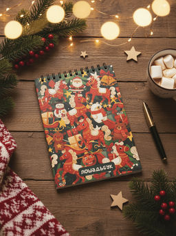 Скетчбук Лошадьбук, 14х20 см, плотность 100 гр