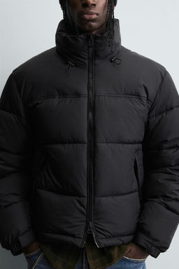 RELAXED FIT PADDED JACKET - Zara фото 13