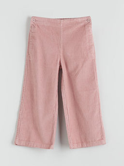 Geni? Pa?a K?z ?ocuk Kadife Pantolon