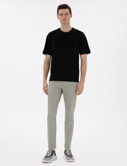Siyah Comfort Fit Basic Ti__rt - Pierre cardin фото 4