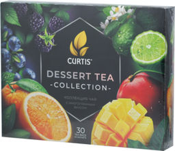 CURTIS. Dessert Tea Collection 58,5 гр. карт.пачка, 30 пак.