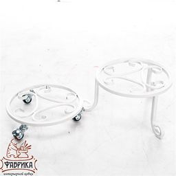 Подставка для цветов напольная 21-002W - Фабрика интерьерной ковки фото 5