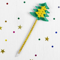 Цена за 12 шт. Ручка шариковая Ёлка - Calligrata фото 2