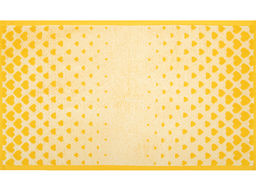 Полотенце махровое 6с104.411ж1 Градиент сердца(т.желтый4) 67х40см