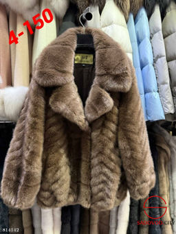 Эко шубки с английским воротником - Bruno фото 3