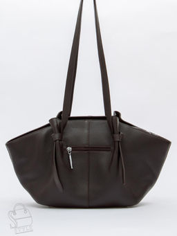 Сумка женская кожаная 2394-1Y coffee Polina&Eiterou