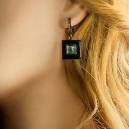 Серьги из муранского стекла MATRIX - Vloes фото 3