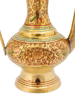Кумган 10" CDC эмаль красная №В 2566/10