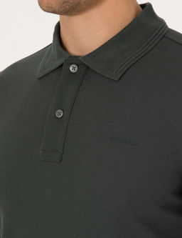 Koyu Haki Slim Fit Sweatshirt - Pierre cardin фото 7