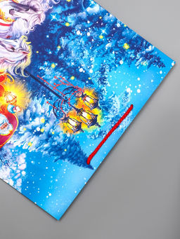 Цена за 2 шт. Пакет подарочный новогодний ламинированный, Везем подарки , 33?10?42.5 см - Simaland фото 3