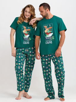 Пижама мужская 100% хлопок Все будет! - Оптима фото 4