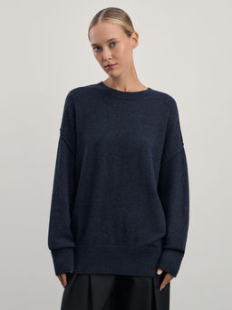 Джемпер из вискозы со швами / Zarina  фото 3