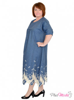 Платье Модель №597 размеры 44-82 - Plusmoda фото 11