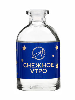 Новогодний ароматический диффузор Снежное утро, с открыткой и палочками, для дома, 50 мл