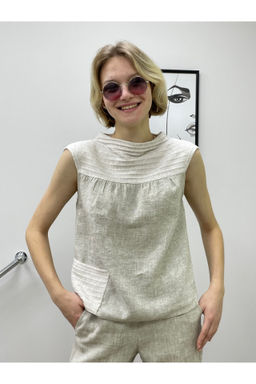 ЛЁГКИЙ ТОП 100% ЛЁН