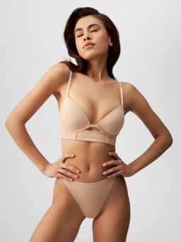 Бюстгальтер T-Shirt Demi жен. York бежевый