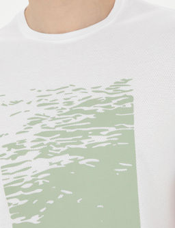 Beyaz Slim Fit Ti__rt