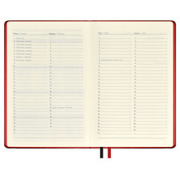 Ежедневник недатированный ESCALADA, А5, 160 л., арт. 63975/ 15 САРИФ КРАСНЫЙ  фото 8