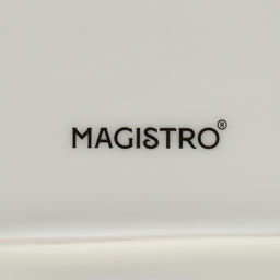 Блюдо сервировочное Magistro «Церера», фарфор, 28×17.5×2 см, белое