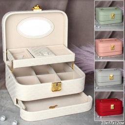 Шкатулка для украшений 23x17x11.5 см / Q099 /уп 24/