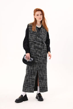 Костюм NIKVA н809-1 графит шанель