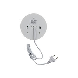 Светодиодный светильник-проектор ULI-Q304 2,5W/RGB WHITE. Напольный. Серия DISCO, многоцветный. Горизонтальная проекция. ТМ VOLPE. Кабель с вилкой, 220В. Цвет корпуса - белый.