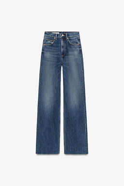 TRF WIDE-LEG HIGH-WAIST JEANS - Zara фото 18