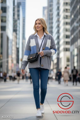 Кардиган вязаный на пуговицах