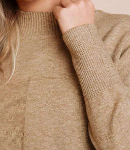Водолазка #КТ7009 (1), бежевый