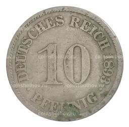 10 пфеннигов 1893 года A Германия