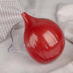 Цена за 2 шт. Контейнер для лука Альтернатива, 12×10 см, пластик, крышка МИКС